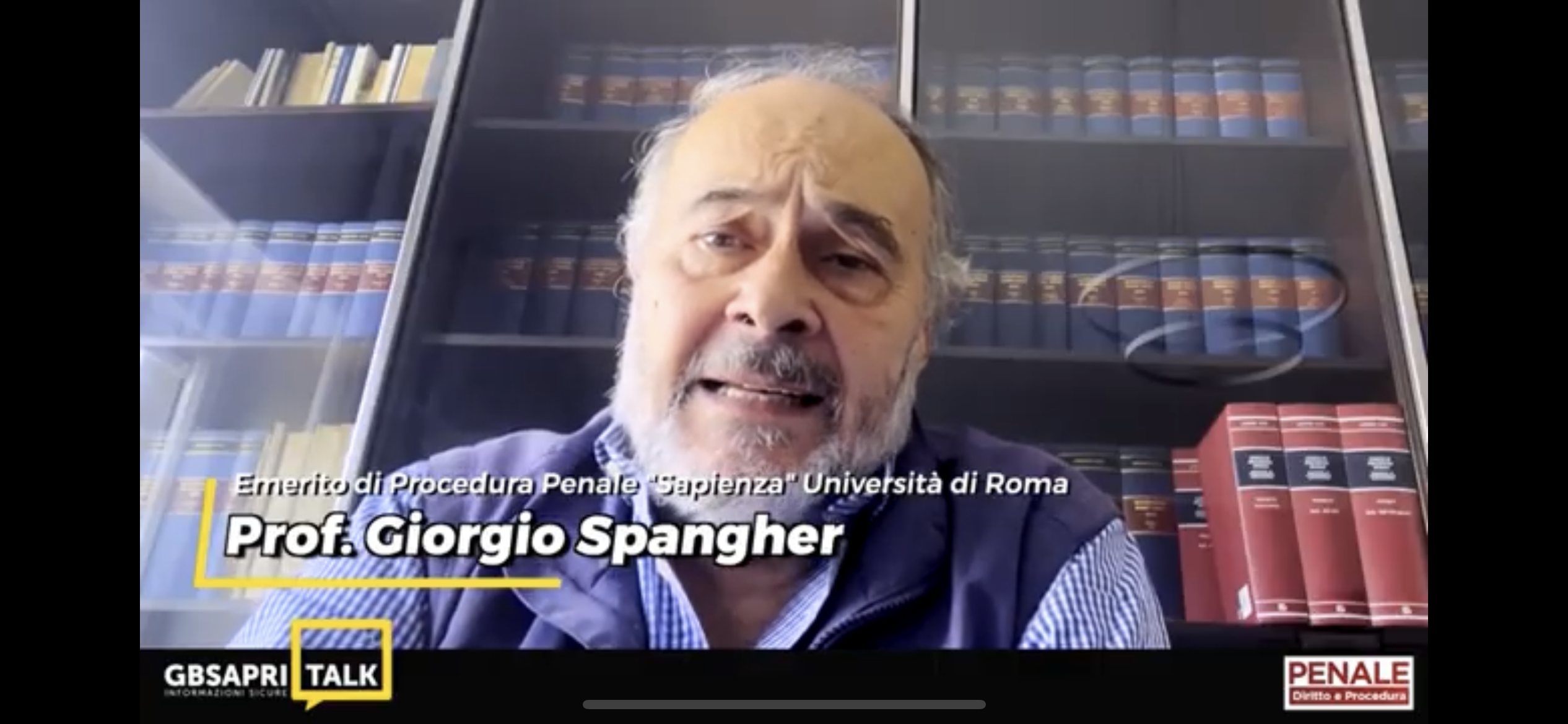 Intervista al Prof. Spangher